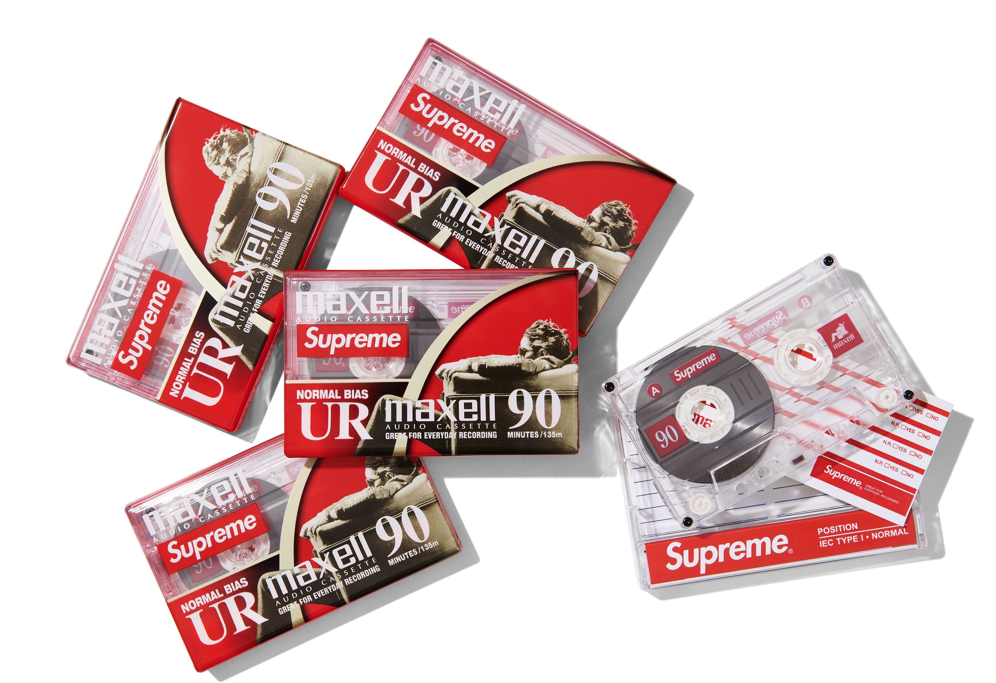 Supreme®/Maxell Cassette Tapes (5 Pack) view 2